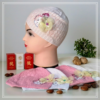 шапочка для девочек пр-во Россия в интернет-магазине «Детская Цена»